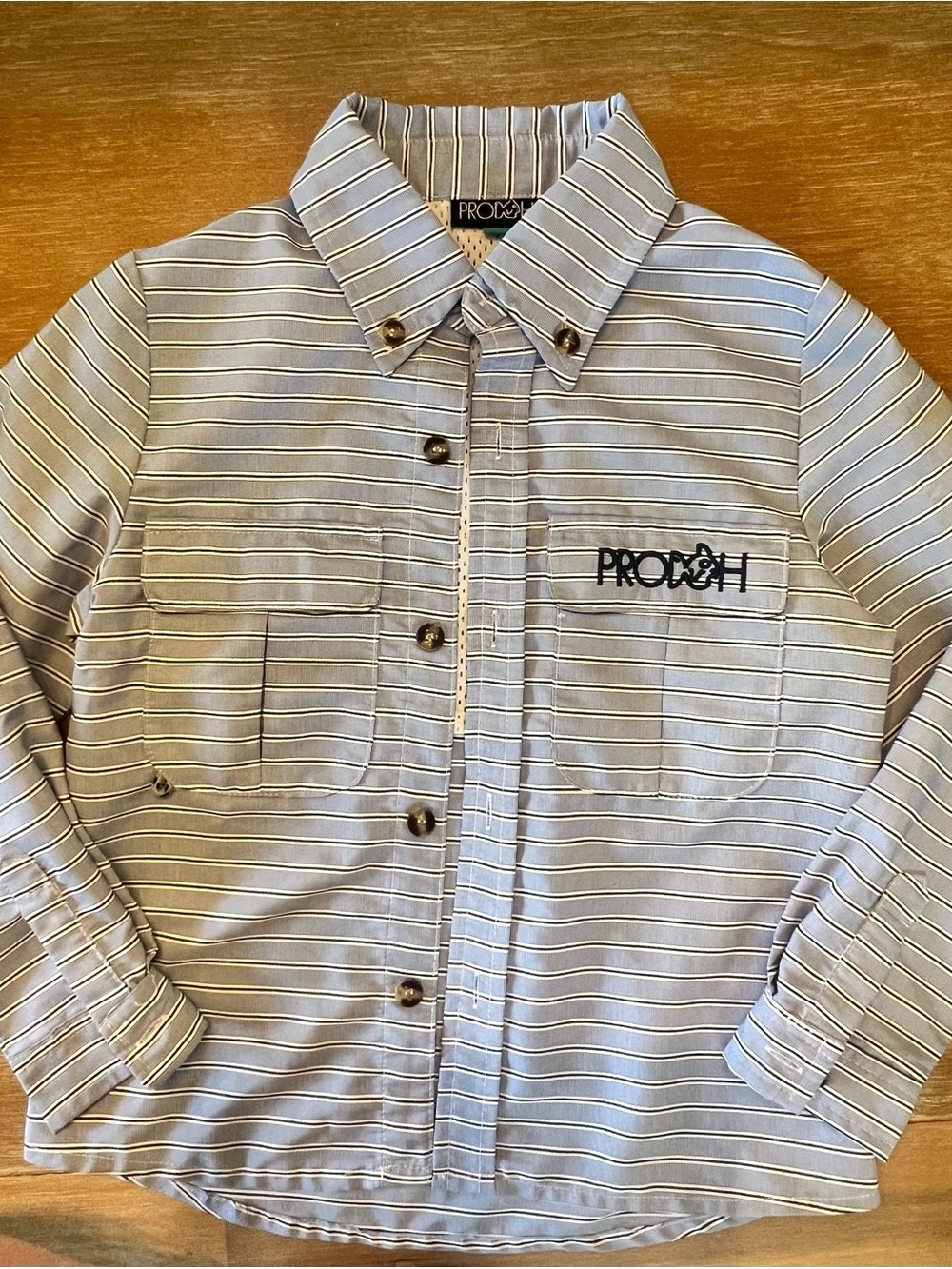 Prodoh Striped Button-Up Shirt